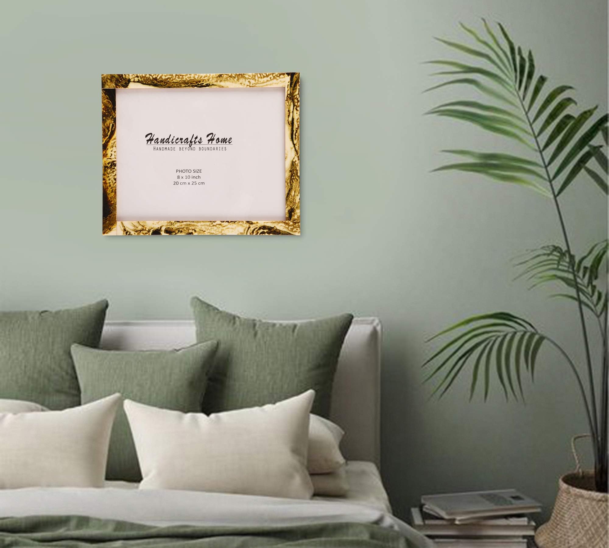 Handicrafts Home 8x10 Picture Frames Pack of 2 - Deco Collection Handcrafted Photo Frames, Perfect for Wall & Tabletop Display,